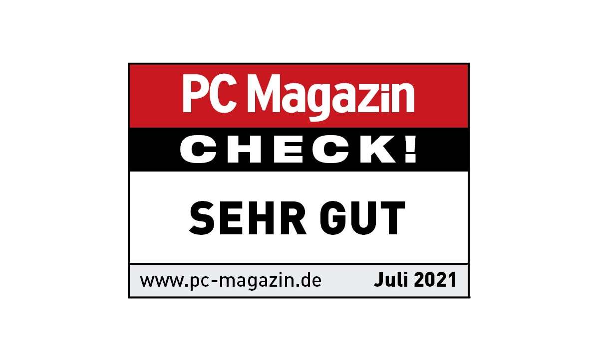 PC Magazin Check Sehr Gut