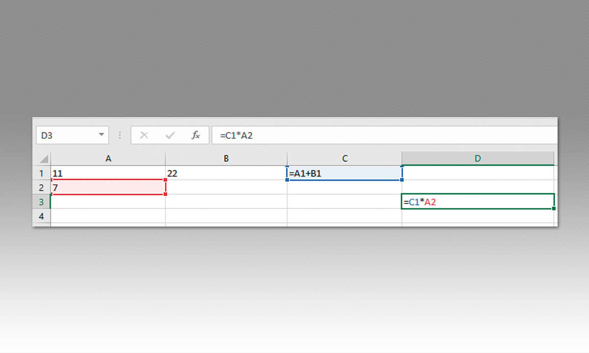 Excel Zelladressierung Screenshot 1