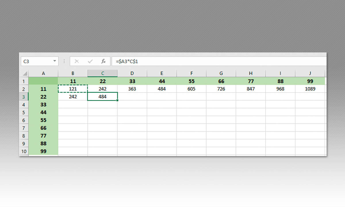 Excel Zelladressierung Screenshot 4
