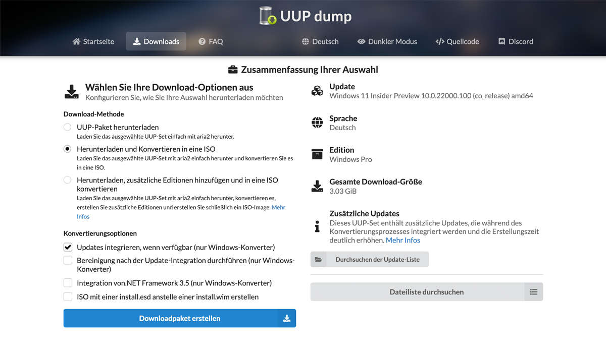 Windows 11 ISO: Download-Link in Deutsch stets aktuell