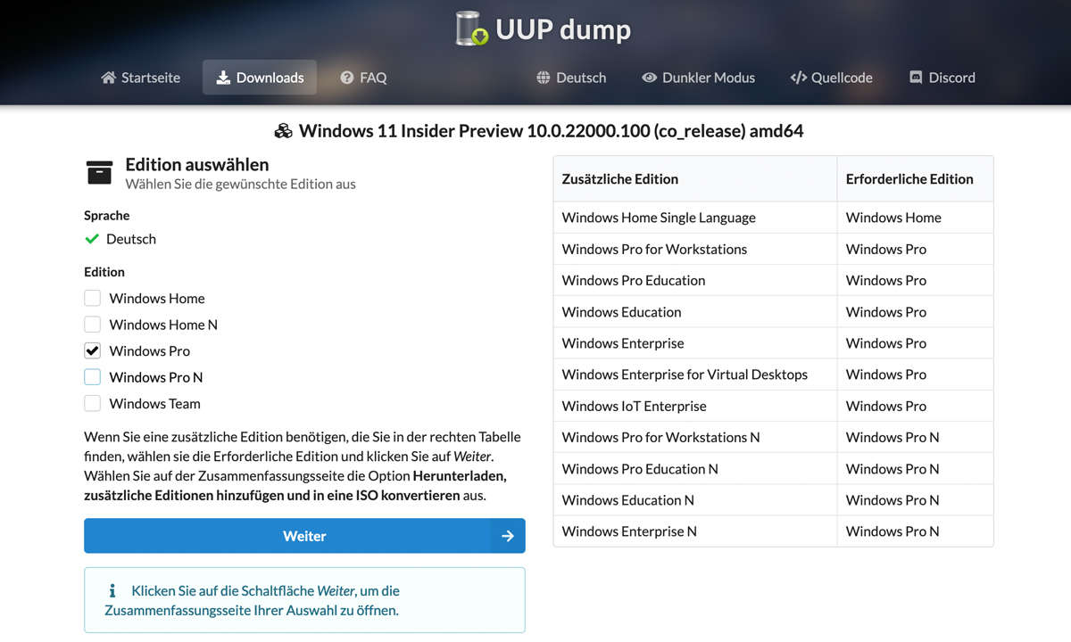 Windows 11 ISO: Download-Link in Deutsch stets aktuell