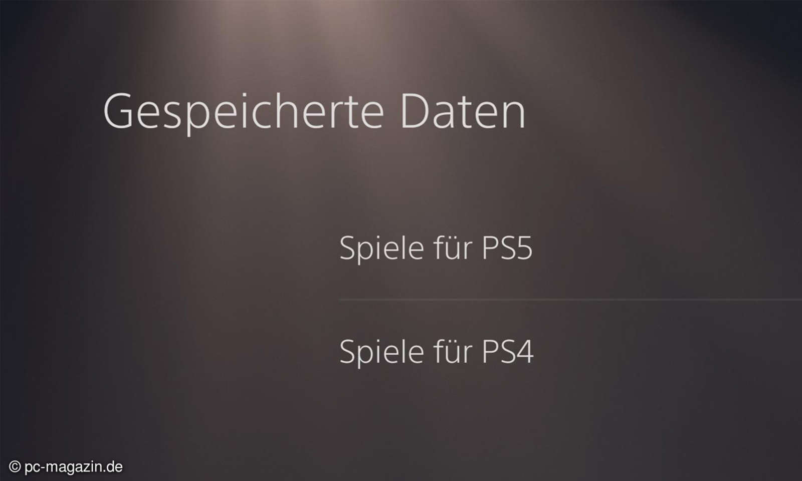 PS5 Spiele & Speicherstände von PS4 übertragen connectliving