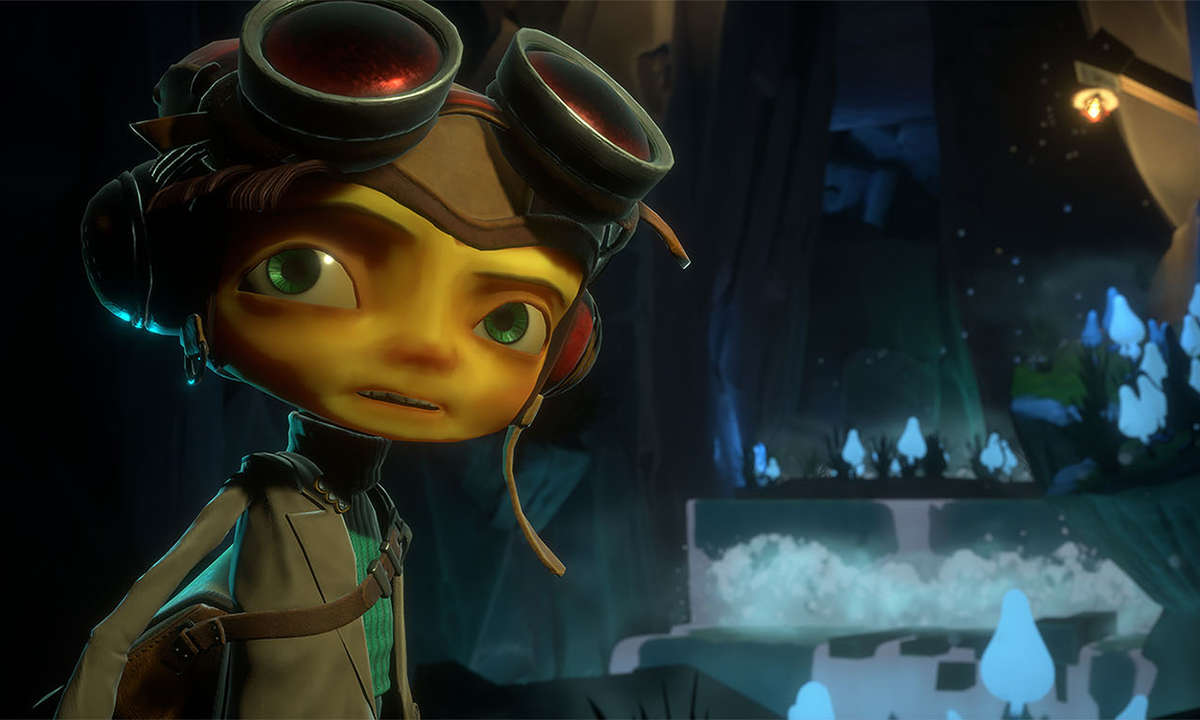 Protagonist Raz macht einen unsicheren Eindruck