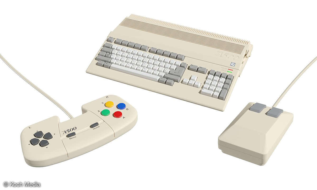 Nostalgie pur: der Amiga 500 in der Neuauflage.