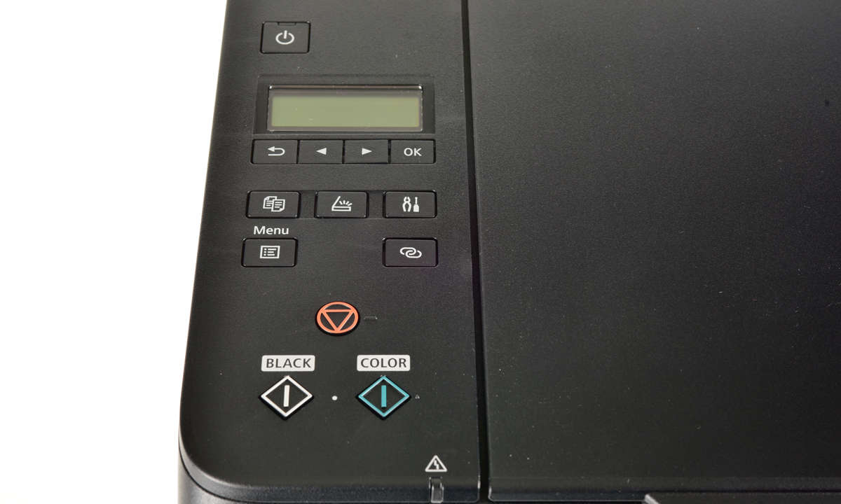 Canon Pixma G650 im Test: Bedienfeld