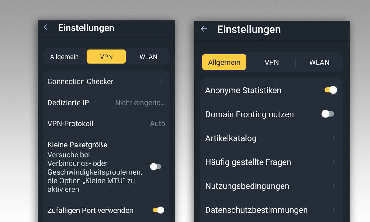 Cyberghost Screen VPN