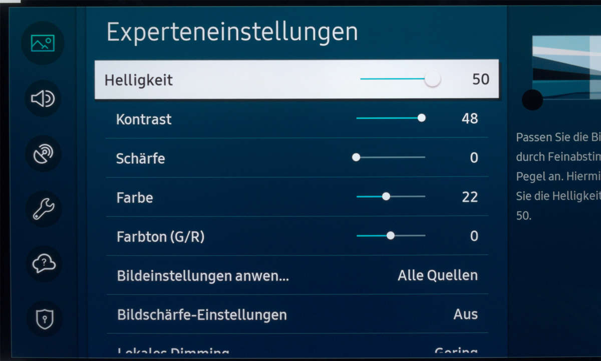 Samsung GQ55QN85A im Test
