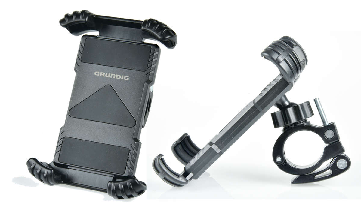 Grundig Fahrrad Handyhalterung 360° im Test