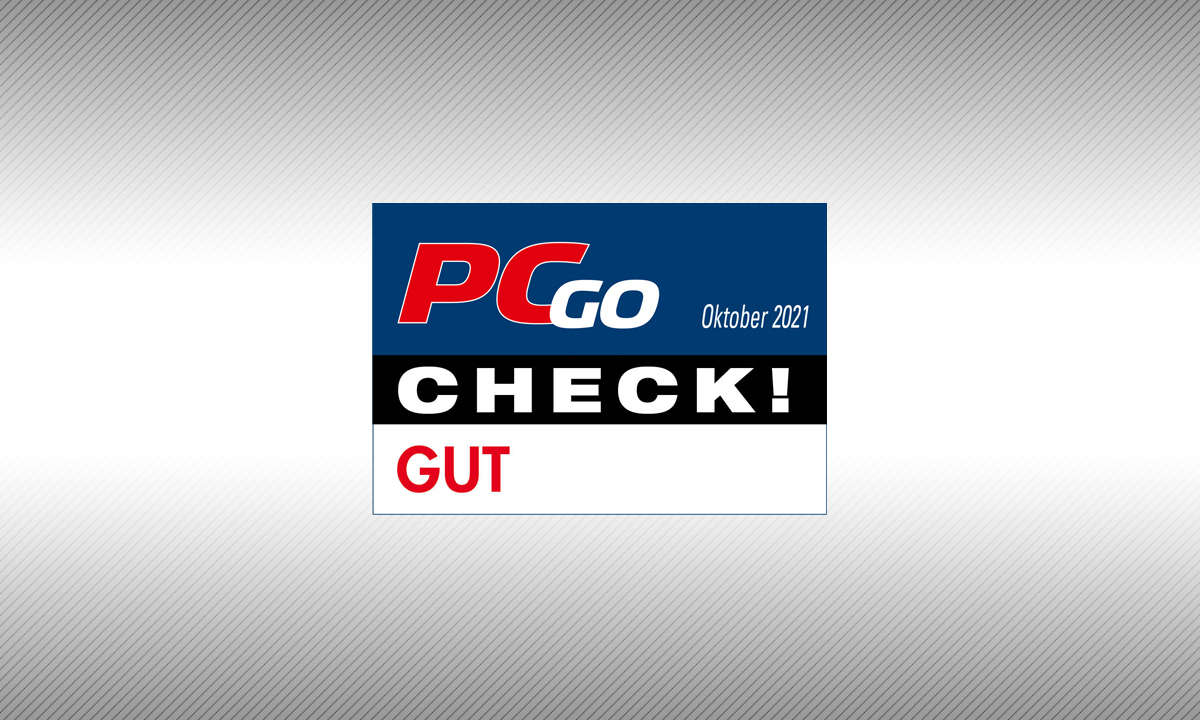 PCgo Check Siegel Gut Oktober 2021
