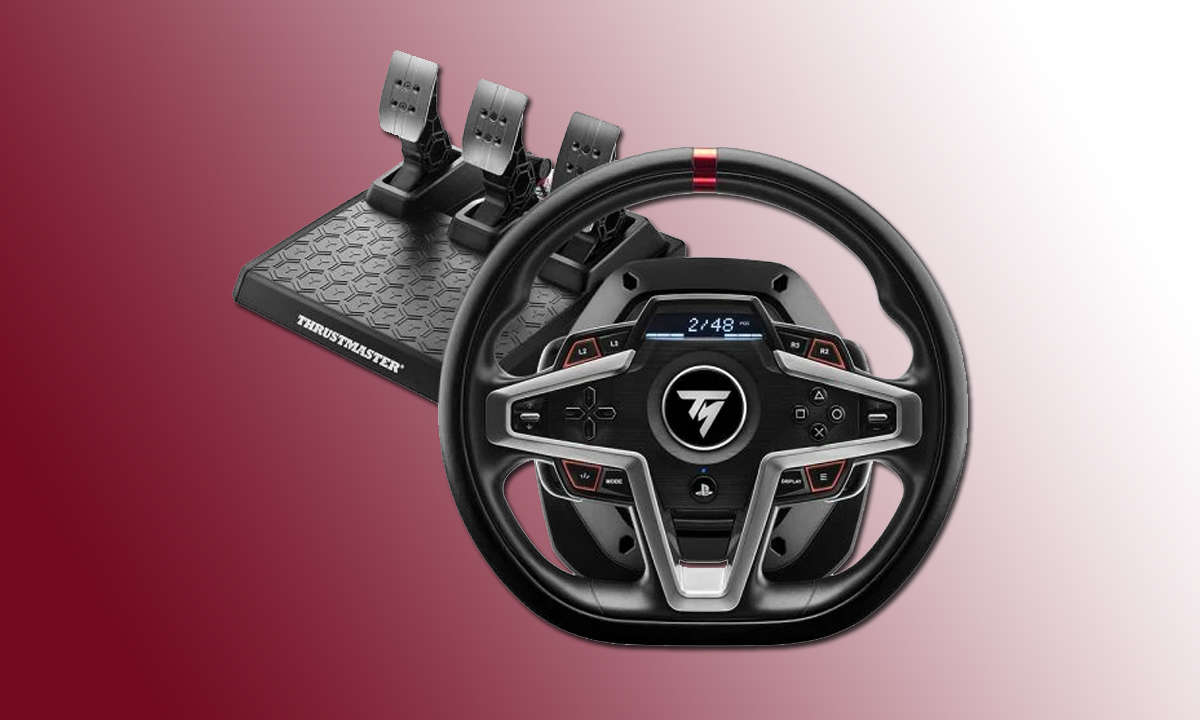 Für 350 Euro bringt Thrustmaster ein Lenkrad für PS5, PS4 und PC sowie die neuen Pedale T3PM.