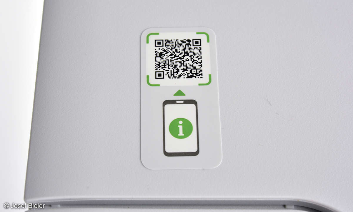 Brother DCP-J1200W im Test - QR-Code
