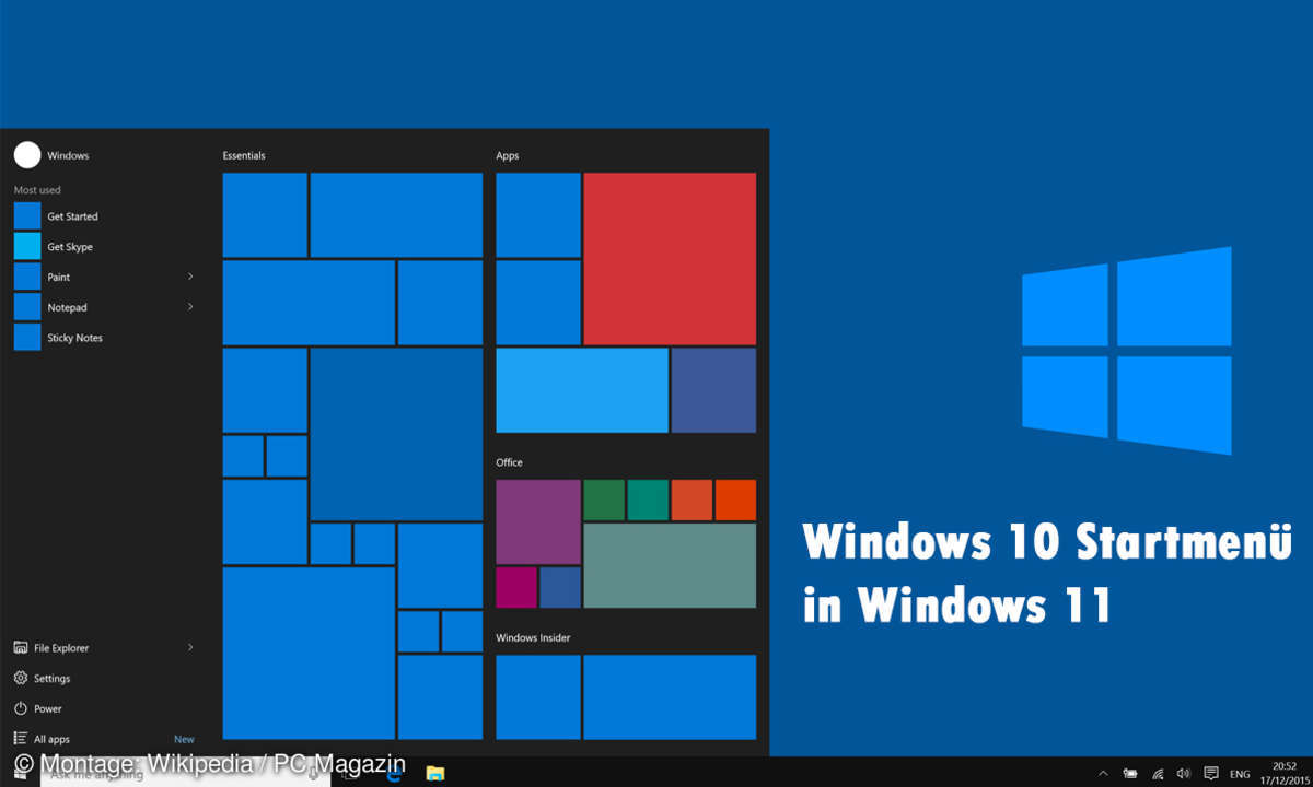 Windows 11 Startmenü anpassen