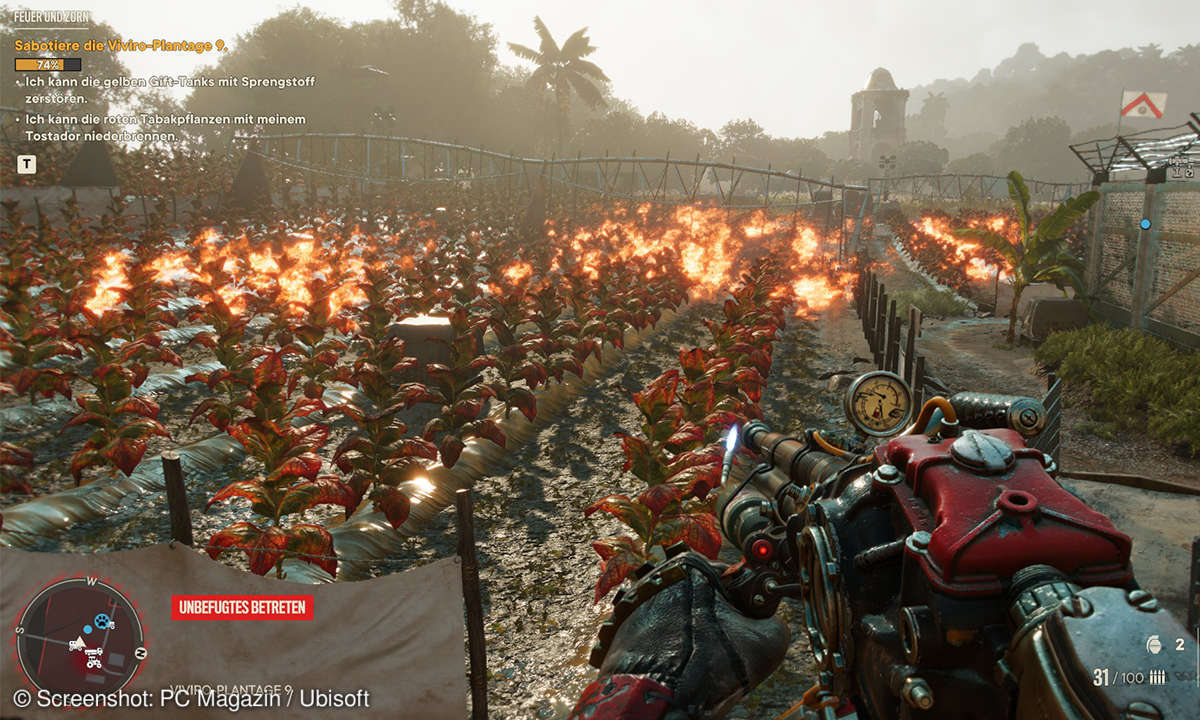 Far Cry 6 Feuer