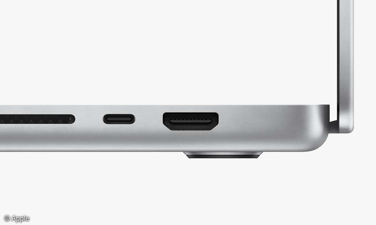 Im Macbook Pro 2021 feiert der HDMI-Anschluss sein Comeback.