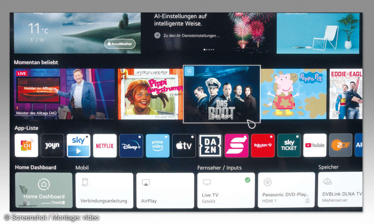 LG OLED65A19LA im Test