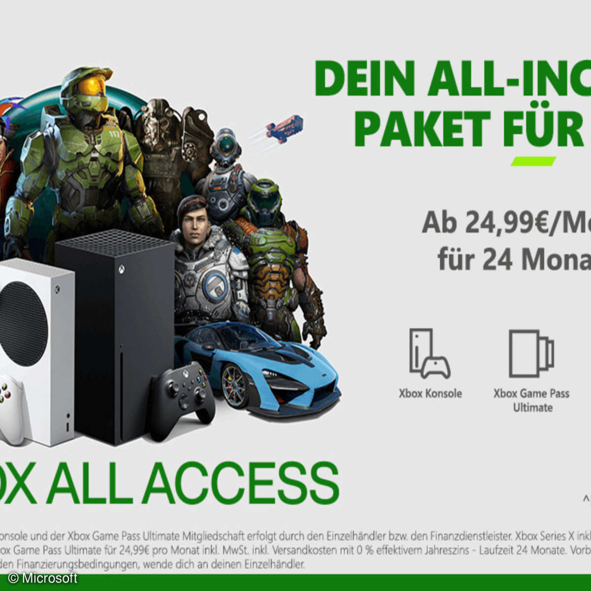 Xbox All Access: Am 2. November erfolgt der Deutschland-Start.