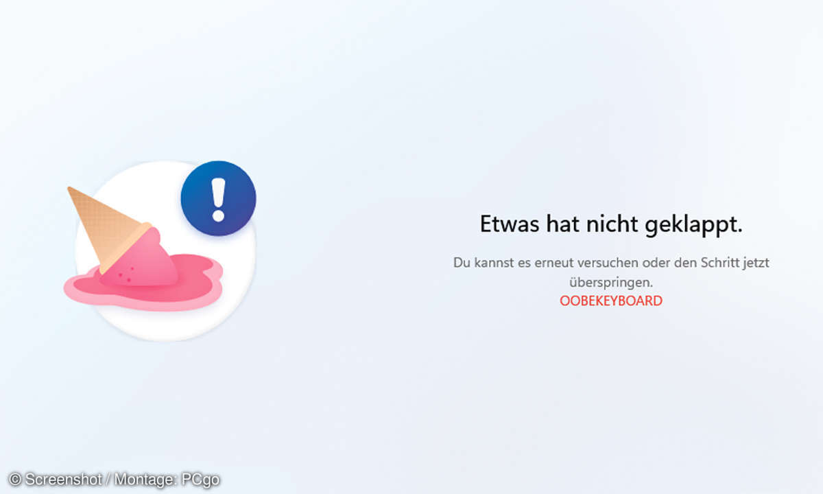 Windows 11: Troubleshooting - Fehlermeldung Screenshot 4
