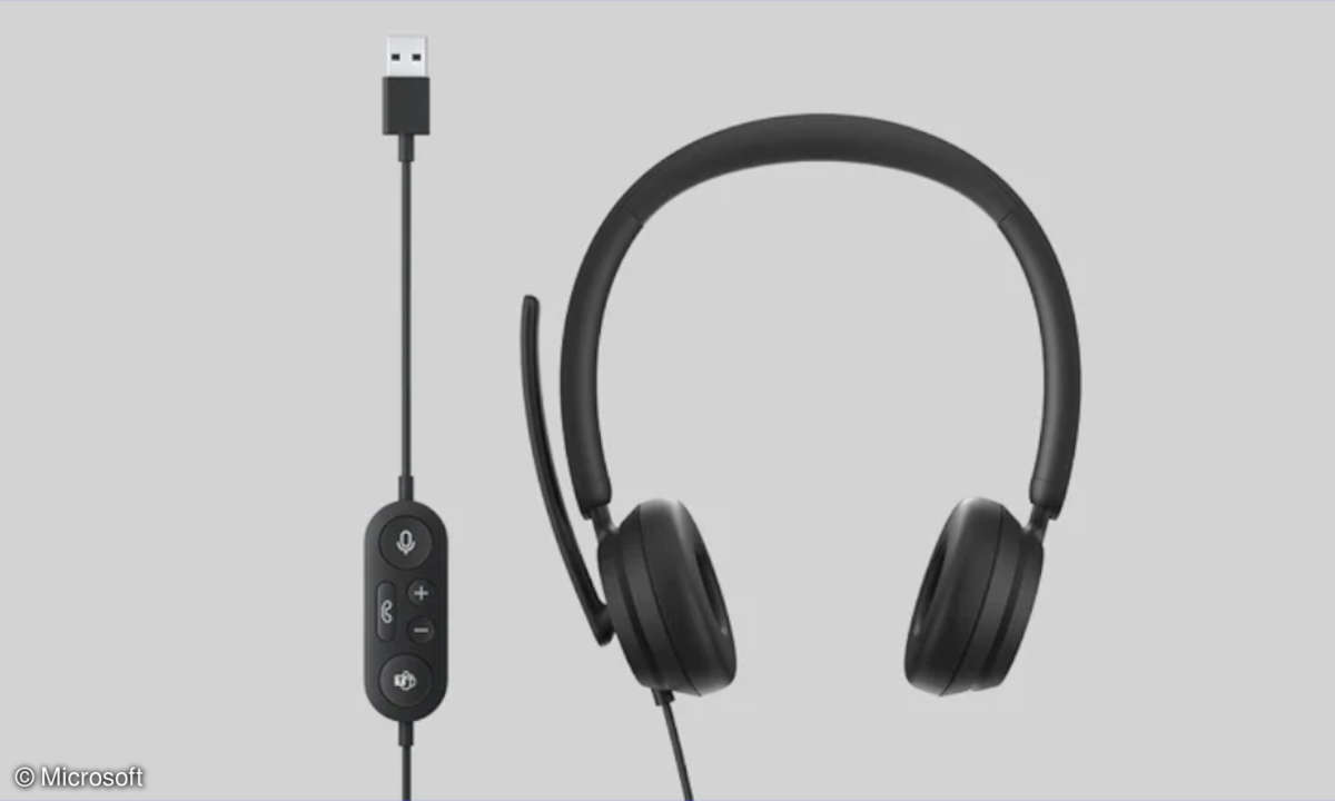 Produktfoto des Microsoft Modern USB Headset
