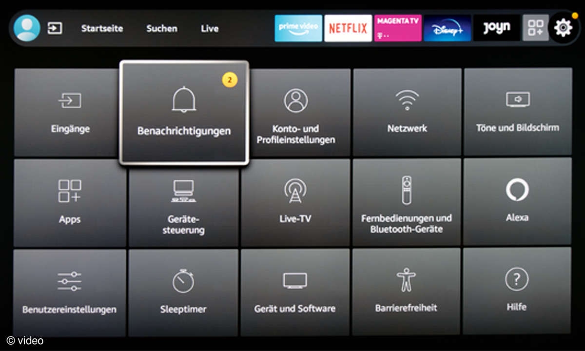 65-Zoll-LCD-TVs ok ODL 65850UV im Test - Screenshot