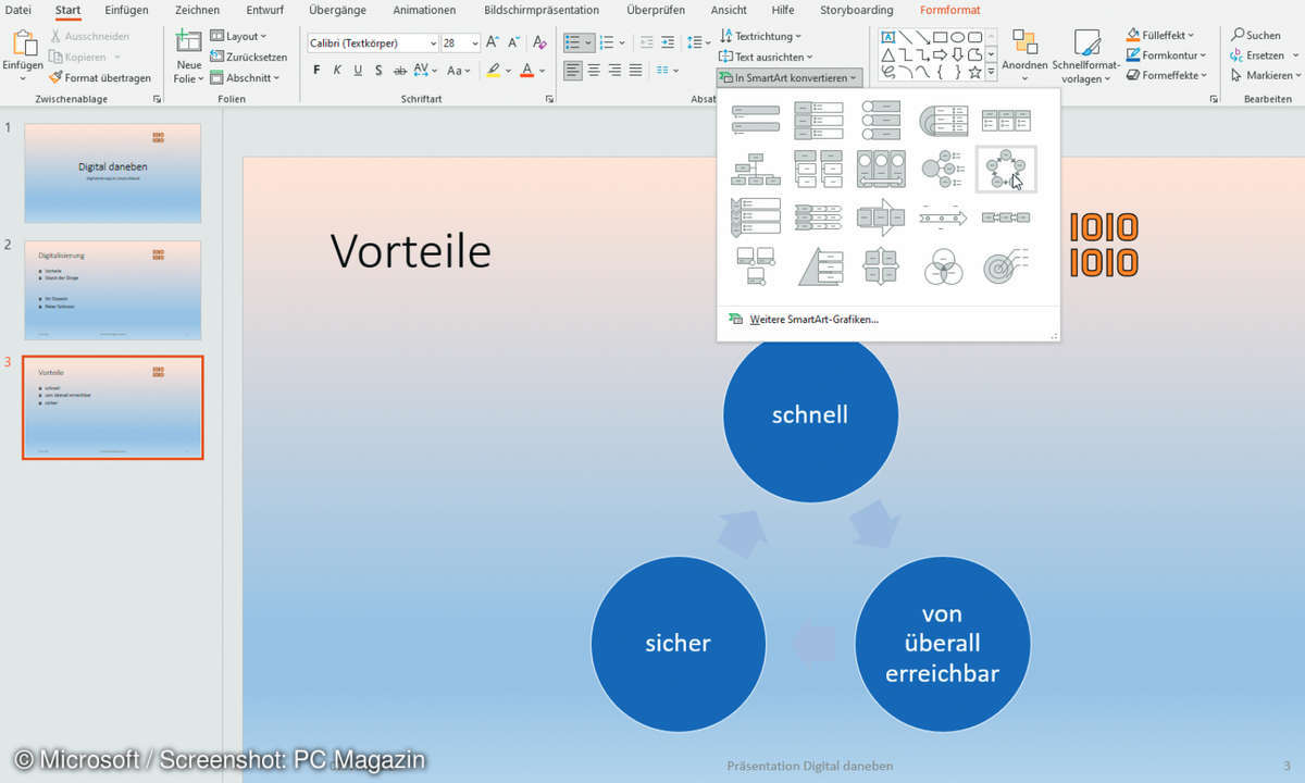 Smart-Art PowerPoint
