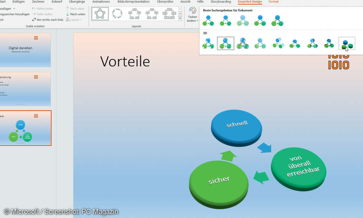 Smartes-Design PowerPoint