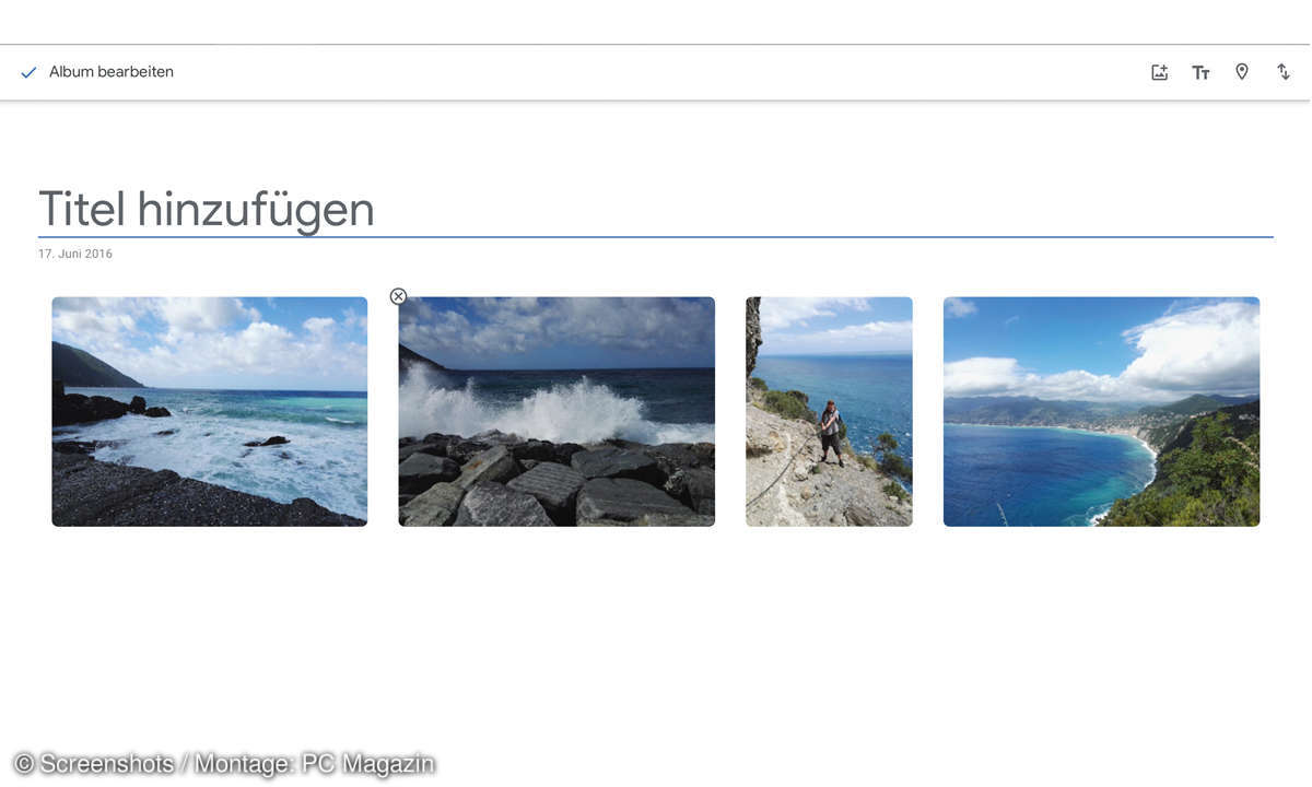 Google-Konto aufräumen - TIPP 7: Fotos in Google Drive verwalten und in Alben verschieben