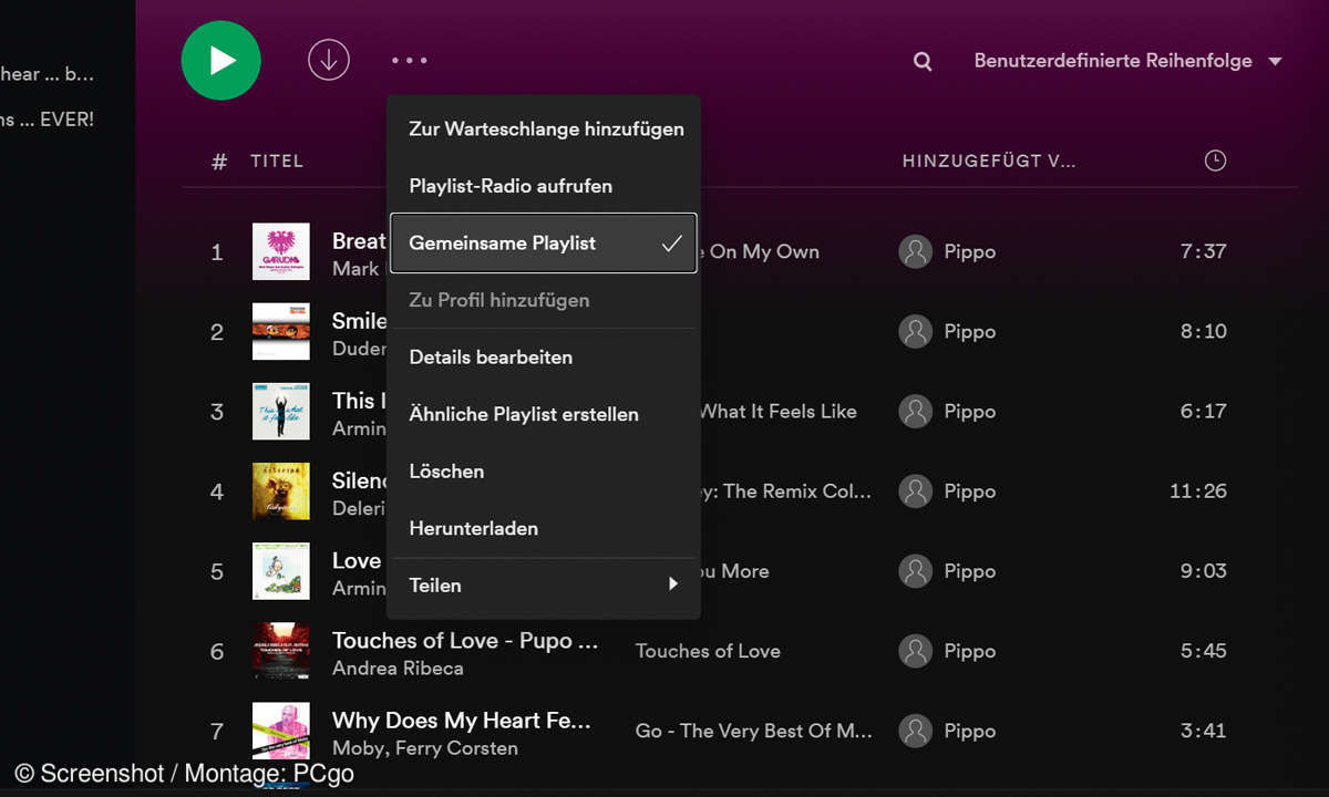 Praxis-Tipps: Musikstreaming leicht gemacht - Screenshot Spotify lokale Dateien-Tipp-3