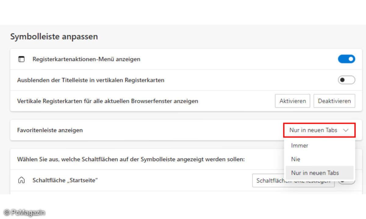 Symbolleiste