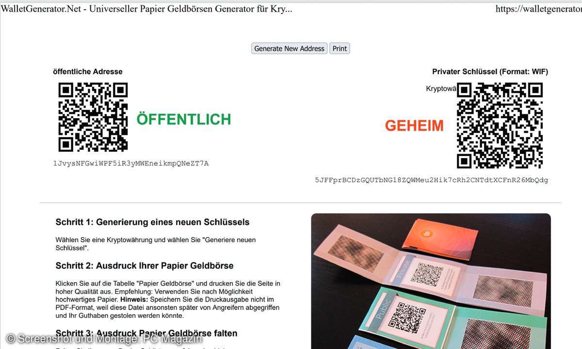 Paperwallet