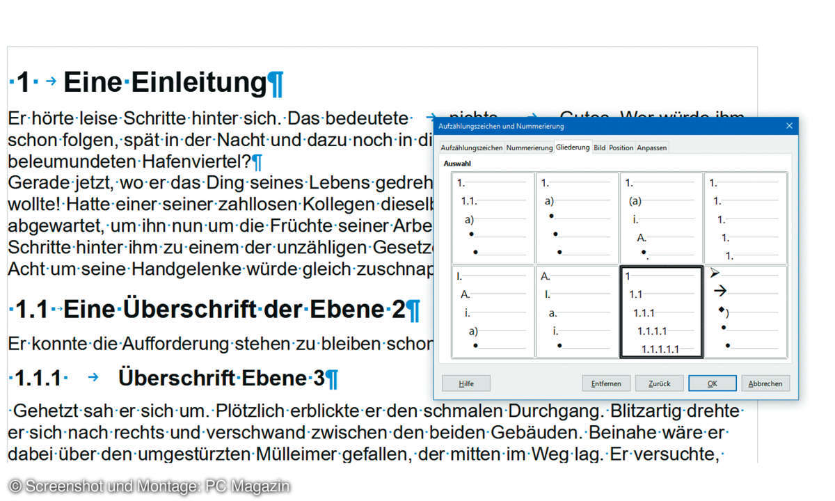 Gliederung