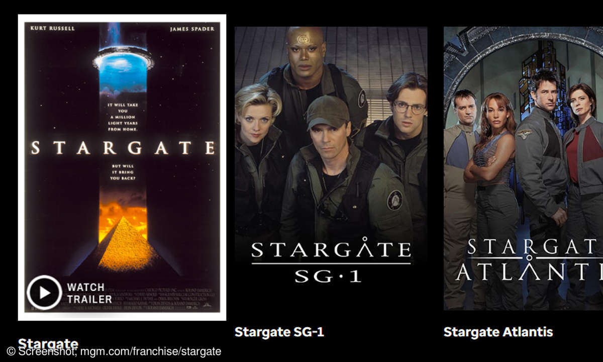 Mit dem Emmerich-Blockbuster Stargate ging die Reise im Jahr 1994 los.