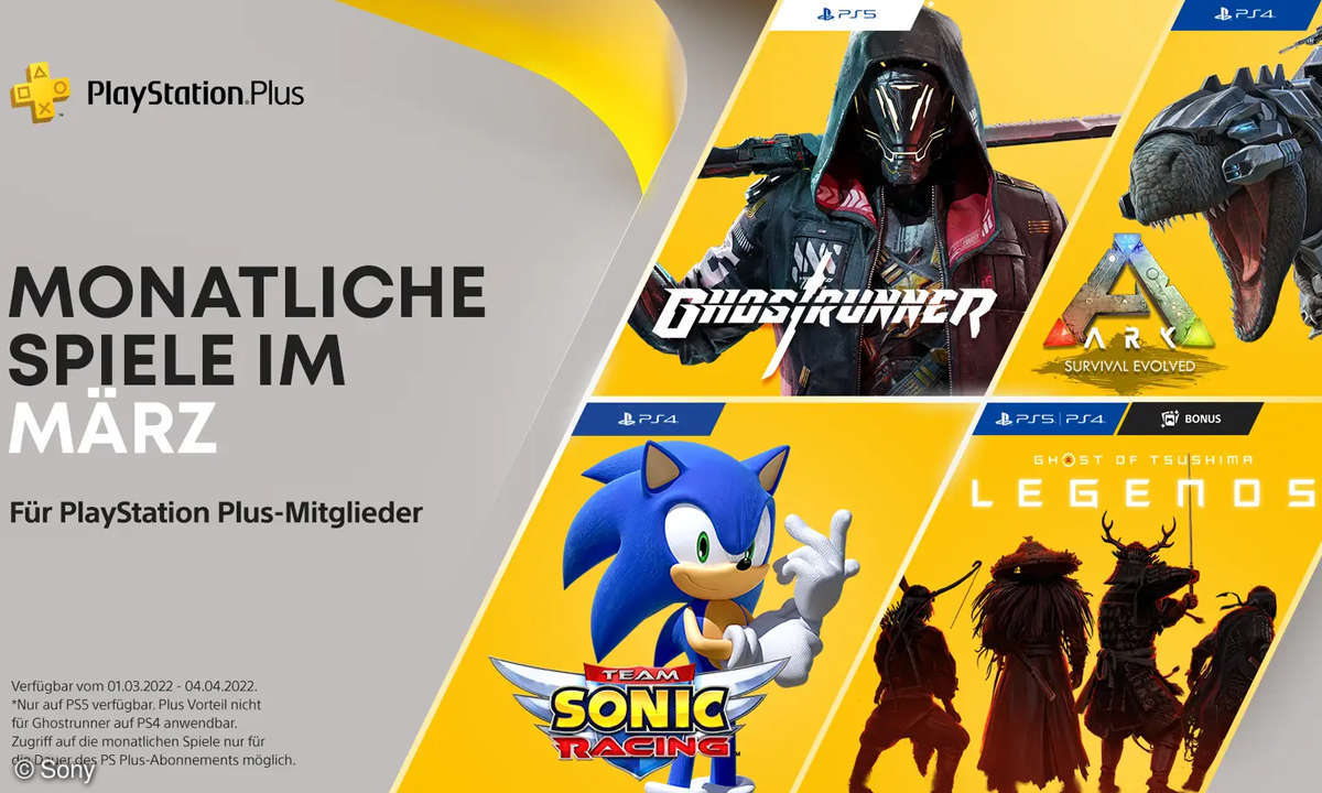 Diese Highlights erwarten uns im März mit PS Plus.