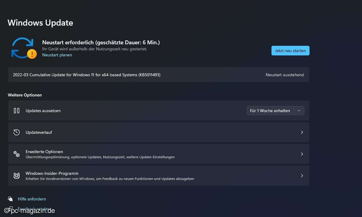 Das März-Update für Windows 11 steht zum Download bereit.
