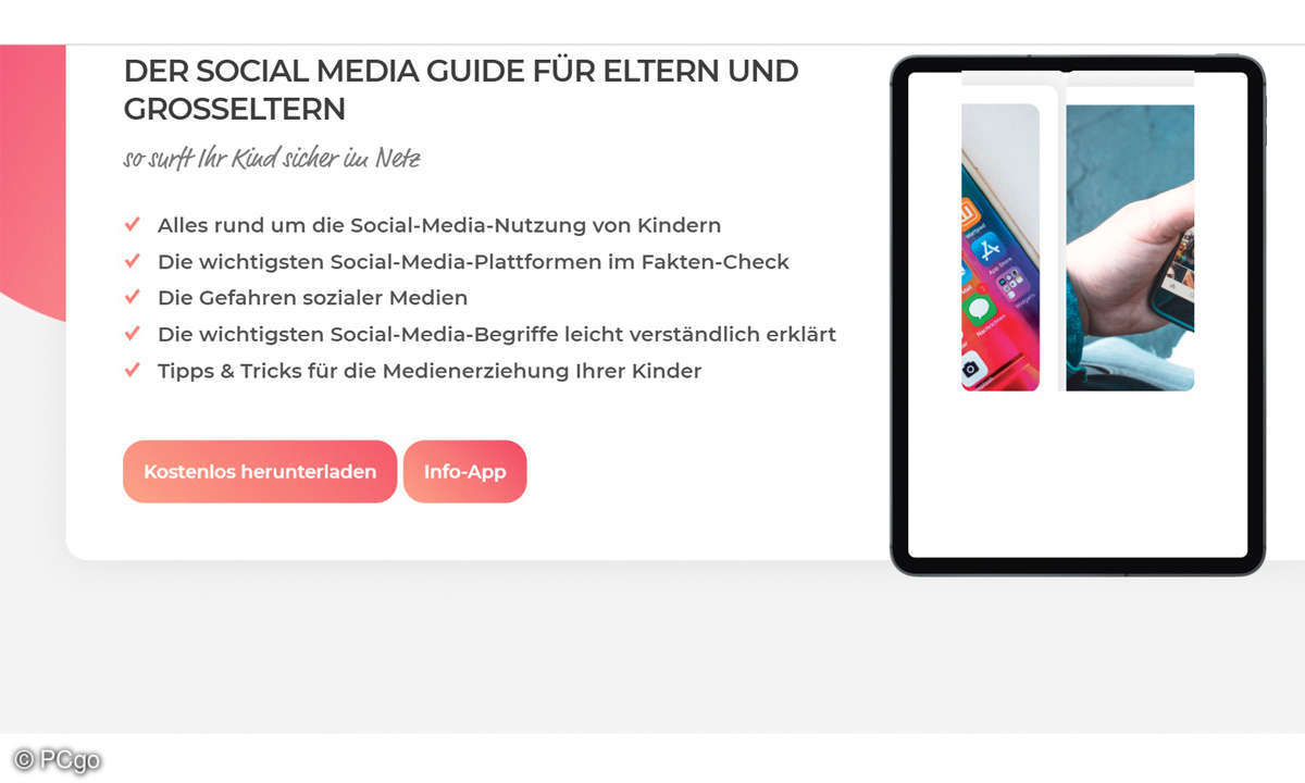 Social-Media-Guide für Eltern und Großeltern - Screenshot MONA