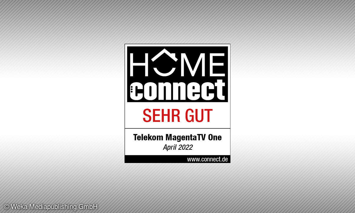 Telekom MagentaTV One Test-Siegel sehr gut