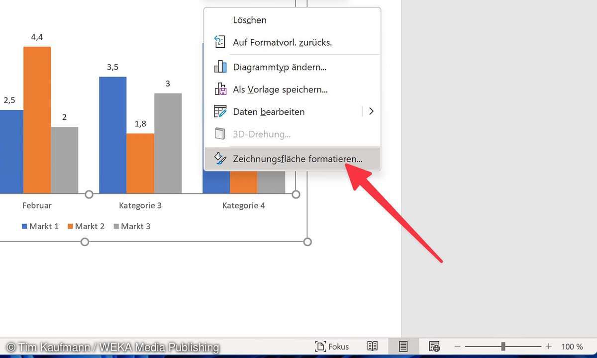 Screenshot aus Microsoft Word für MS Office 365
