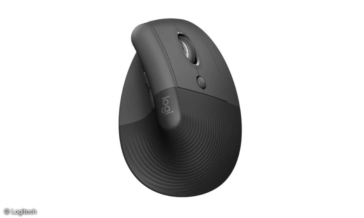 Produktfoto der Logitech Lift in Schwarz