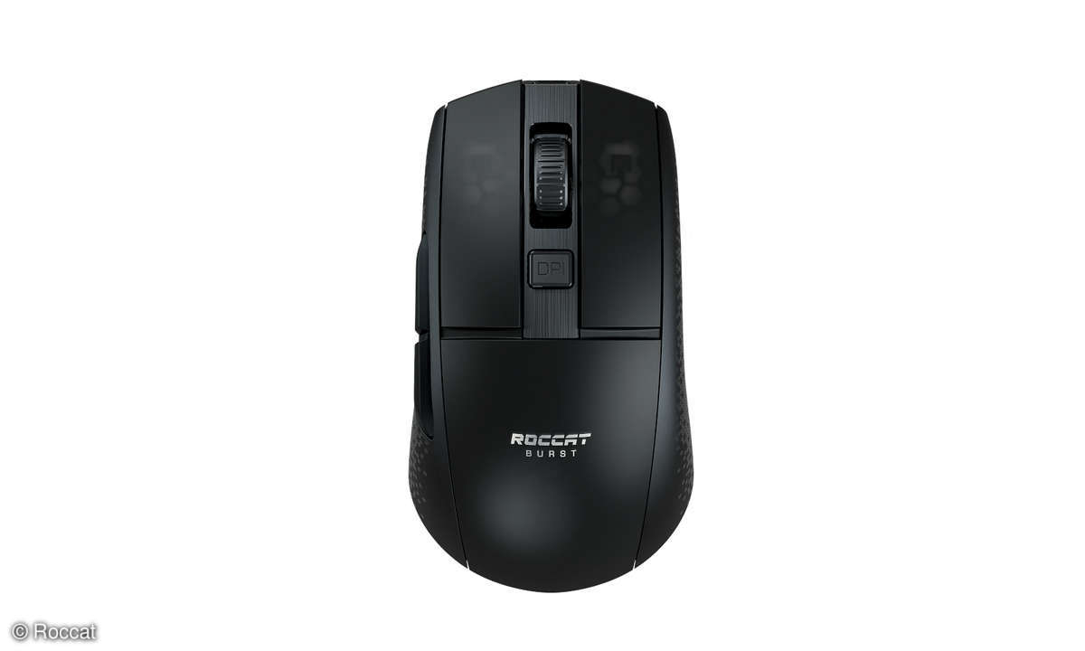 Produktfoto der Roccat Burst Pro Air aus der Vogelperspektive