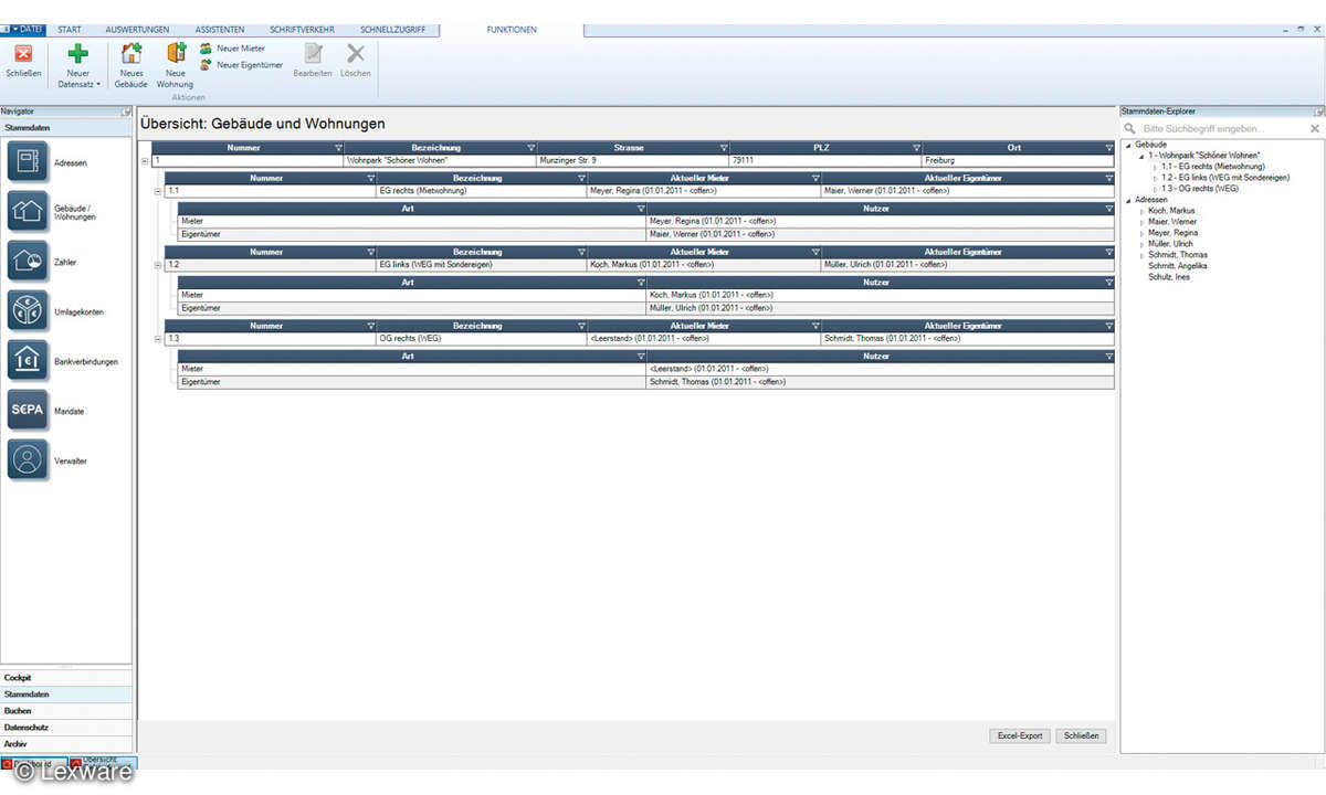 Online_Lexware-hausverwalter-2022_Screenshot_Gebaeudeuebersicht