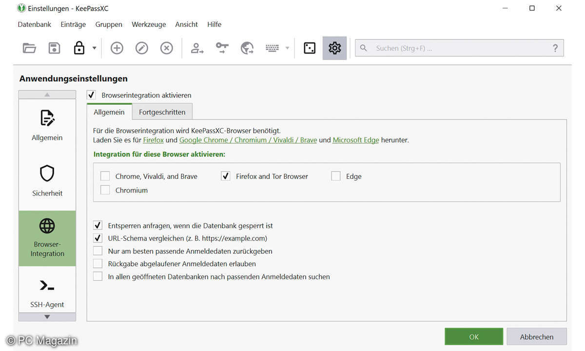 Passwortmanager Test 2022: Keepass XC