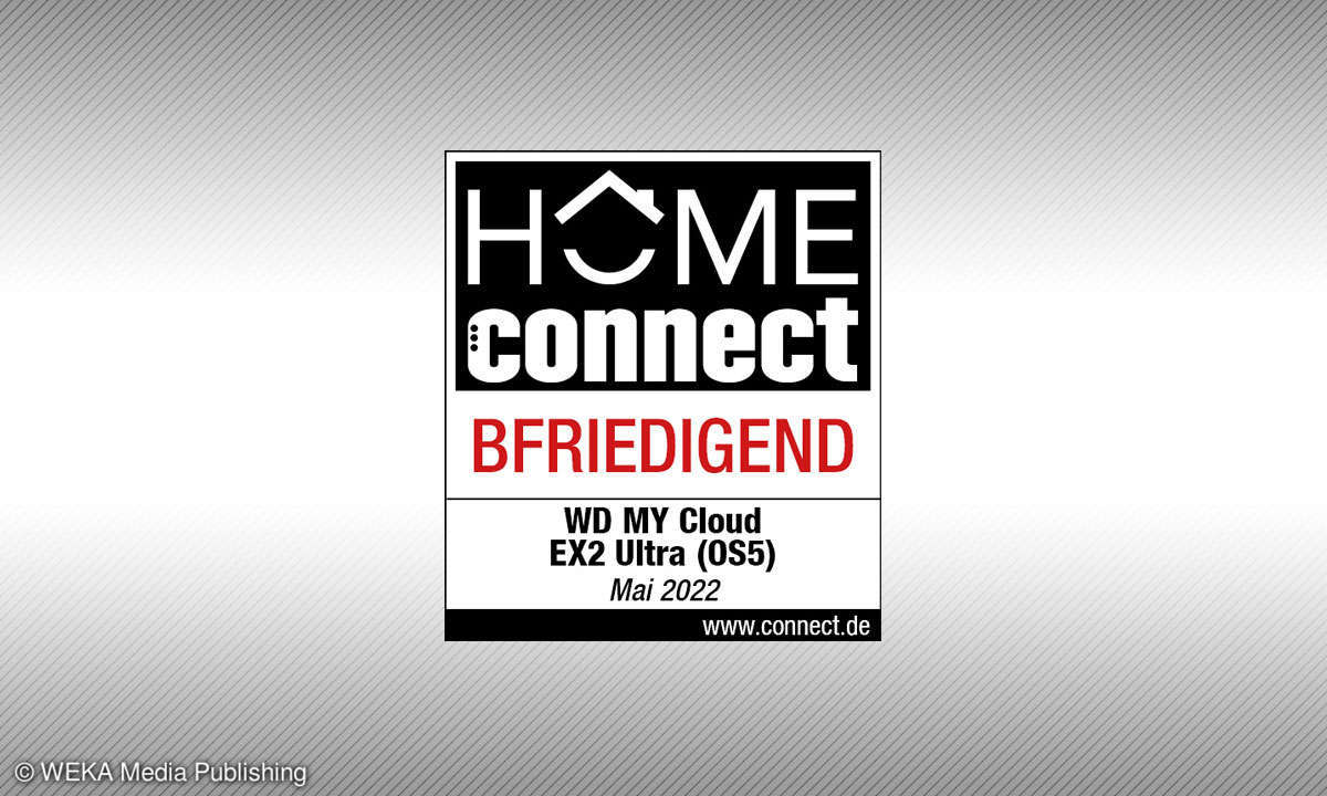 Siegel HOMEconnect WD MY Cloud EX2 Ultra (OS5) im Test