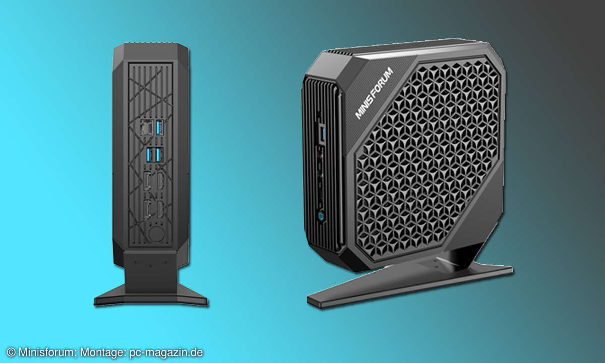 HX90G mit Radeon RX 6650M: Minisforum kündigt einen Mini-PC mit dedizierter RDNA2-GPU an.
