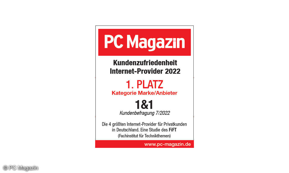 Kundenzufriedenheit Internet-Provider 2022: Sieger in der Kategorie Marke/Anbieter ist