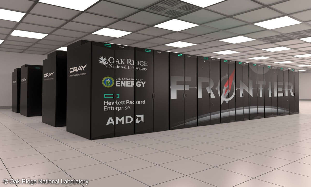 Der Frontier in einem Serverraum