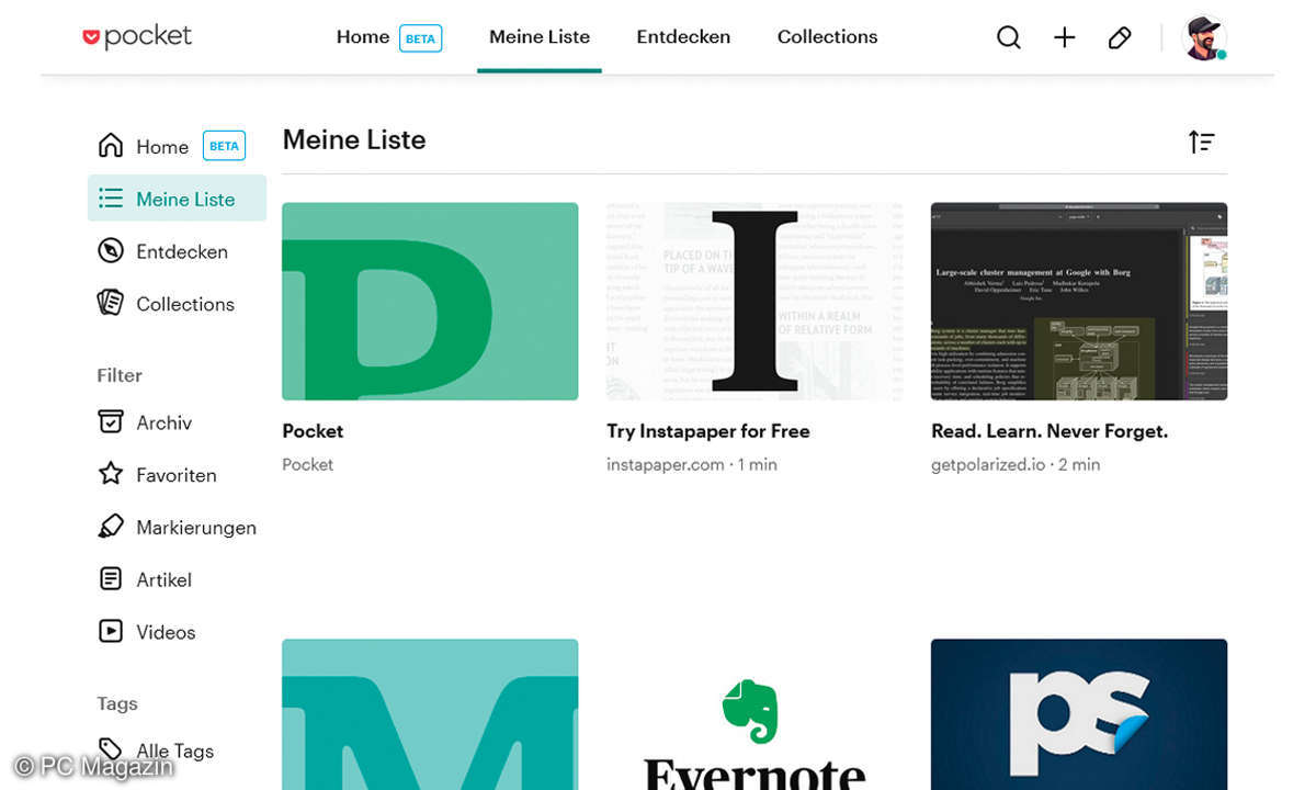 Bookmark Manager: Pocket & Instapaper