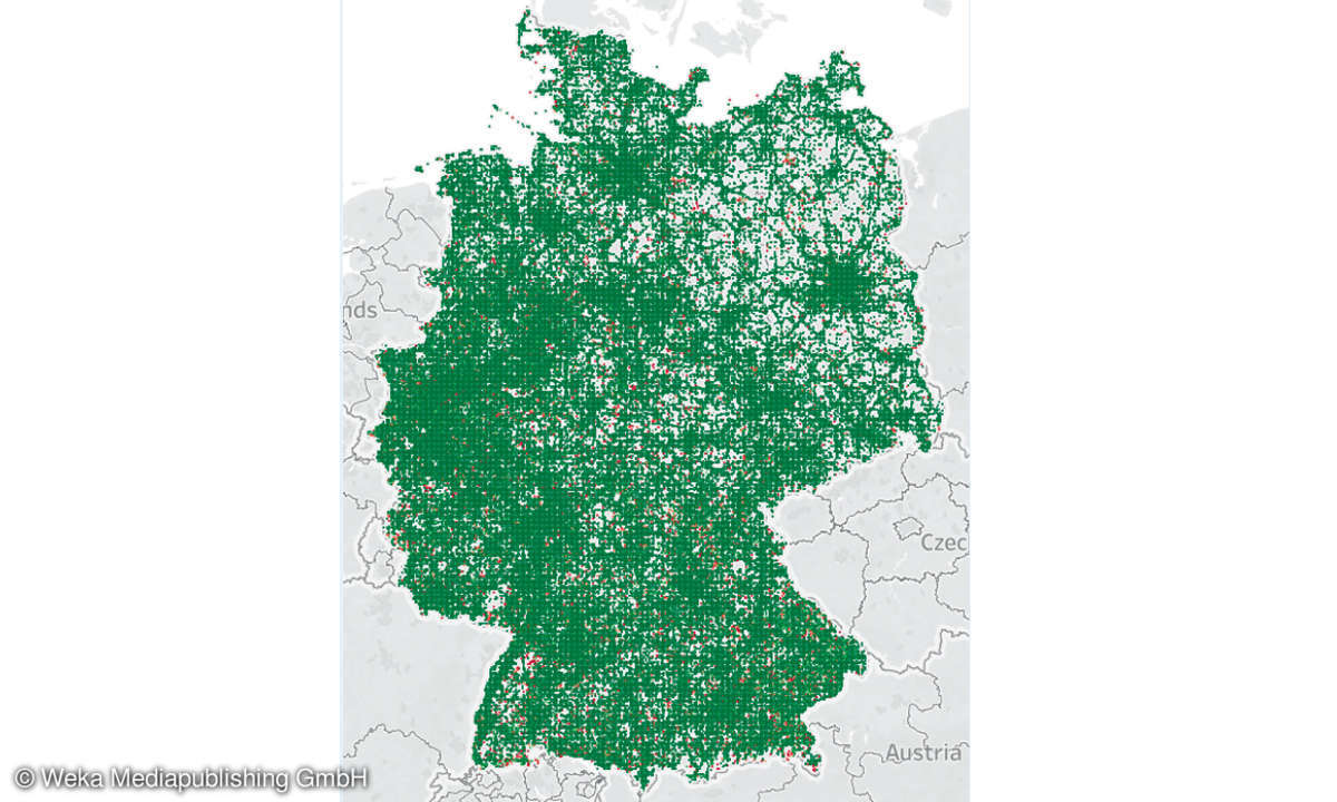 Mobilfunk Discounter Benchmark 2022: Breitbandversorgung Telekom