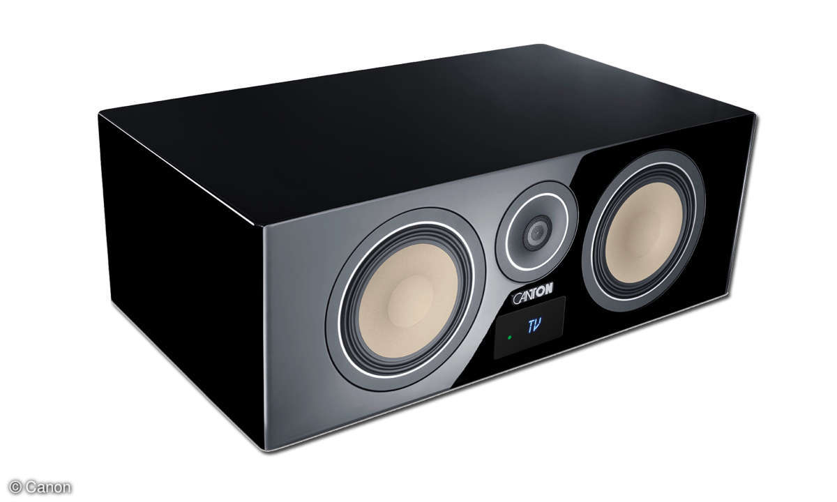 Canon stellt einen smarten Center-Speaker vor.