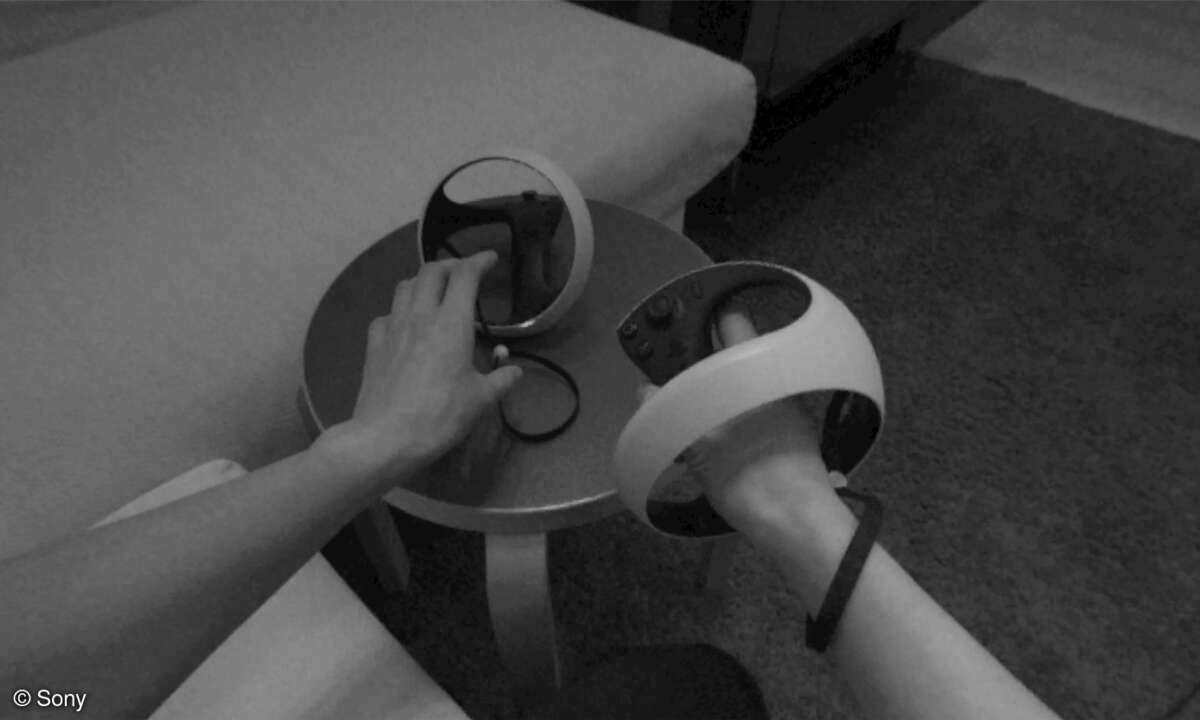 Die PS VR2 erlaubt einen Blick nach