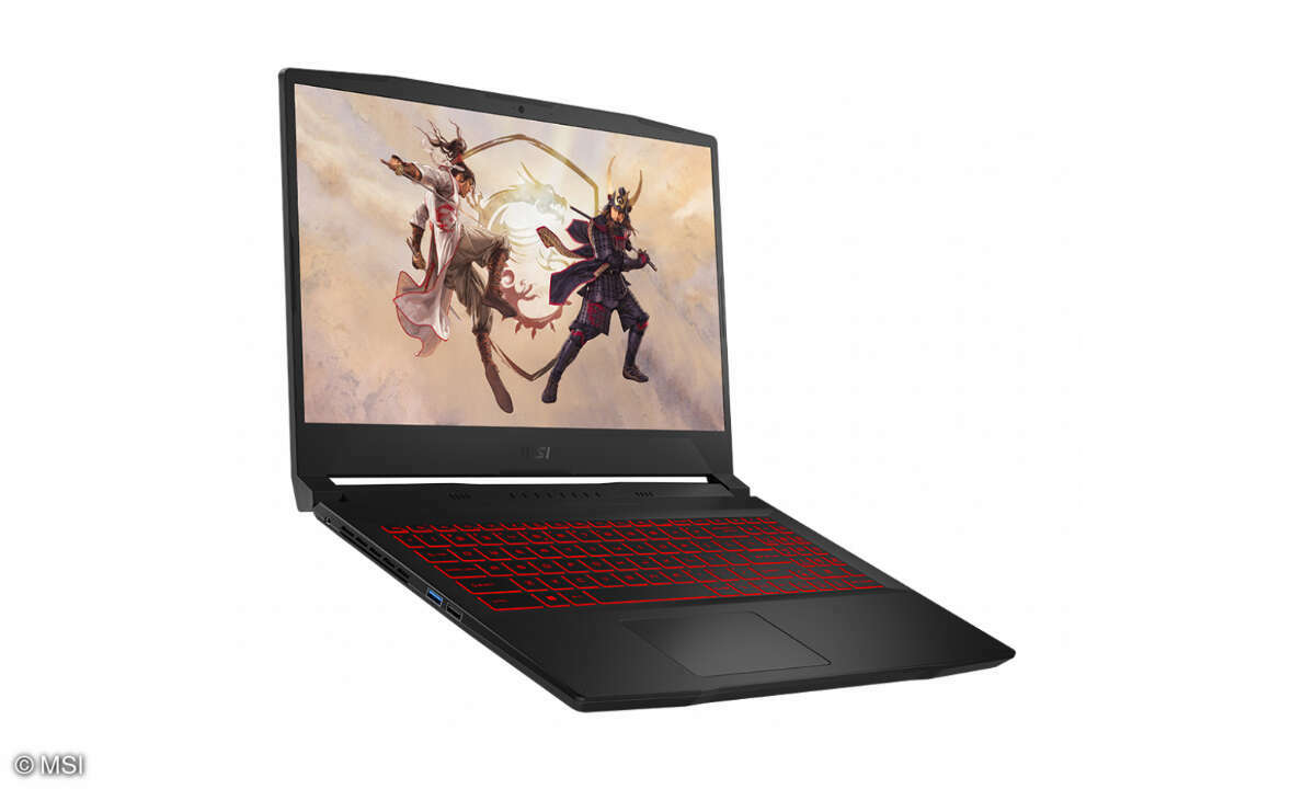 Der MSI GF66 Katana rundet unser Testfeld der Laptops für Studenten ab.