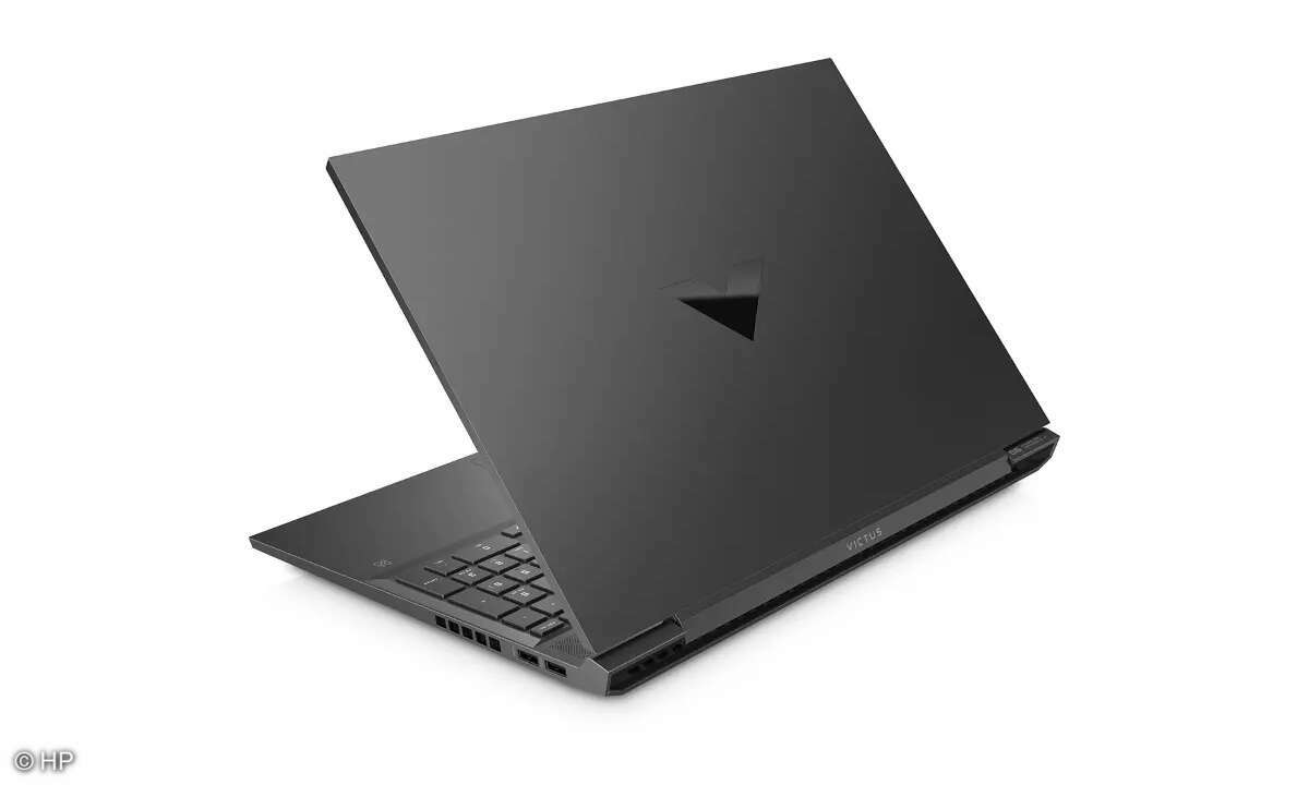 Das matte Finish des HP Victus 16 macht optisch einen ebenso guten Eindruck wie die wertige Verarbeitung.